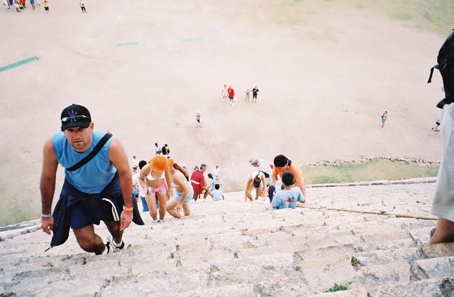 do you mean we have to go back down too??