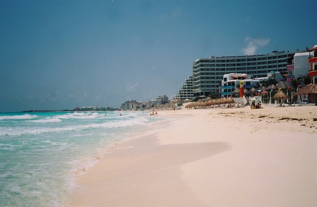 we decided to walk back along the beach