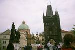 Prague's famous Charles Bridge, built in 1357.