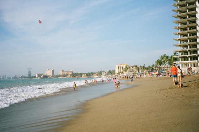 beach at the hotel