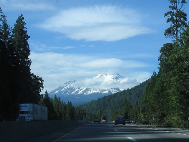 **Mount Shasta - On our way home