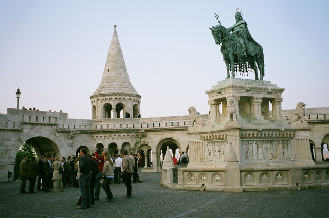 Fisherman's Bastion on Castle Hill in Buda.